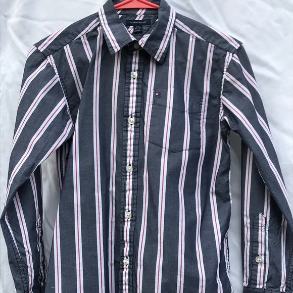 Long sleeve Tommy Hilfiger button down shirt - Picture 1 of 4